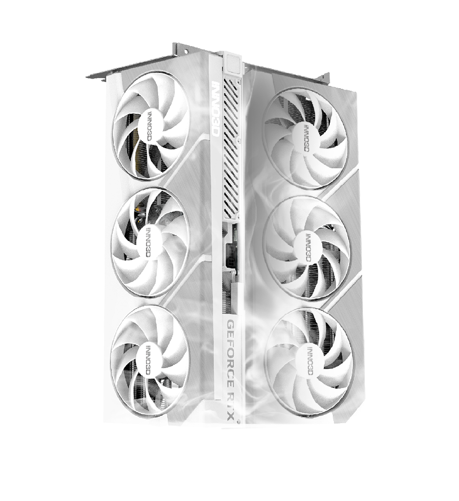 INNO3D GeForce RTX 4080 Super 16GB ホワイト INNO3D GEFORCE RTX™ 4080 SUPER X3 OC WHITE | INNO3D
